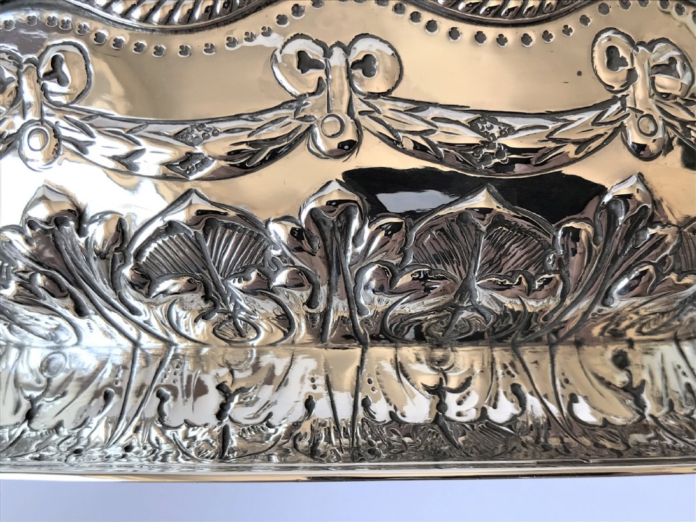 A fabulous Charles Stuart Harris Victorian silver bowl View VI