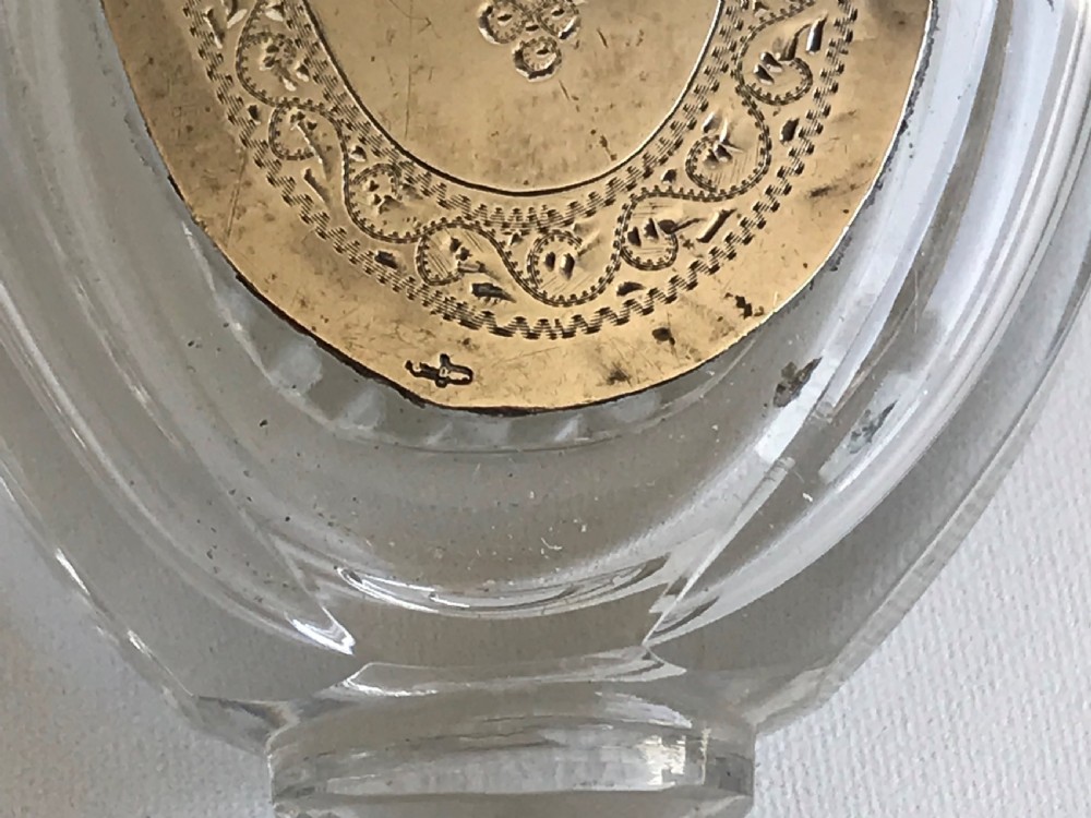 A gorgeous French silver mounted scent bottle View VII