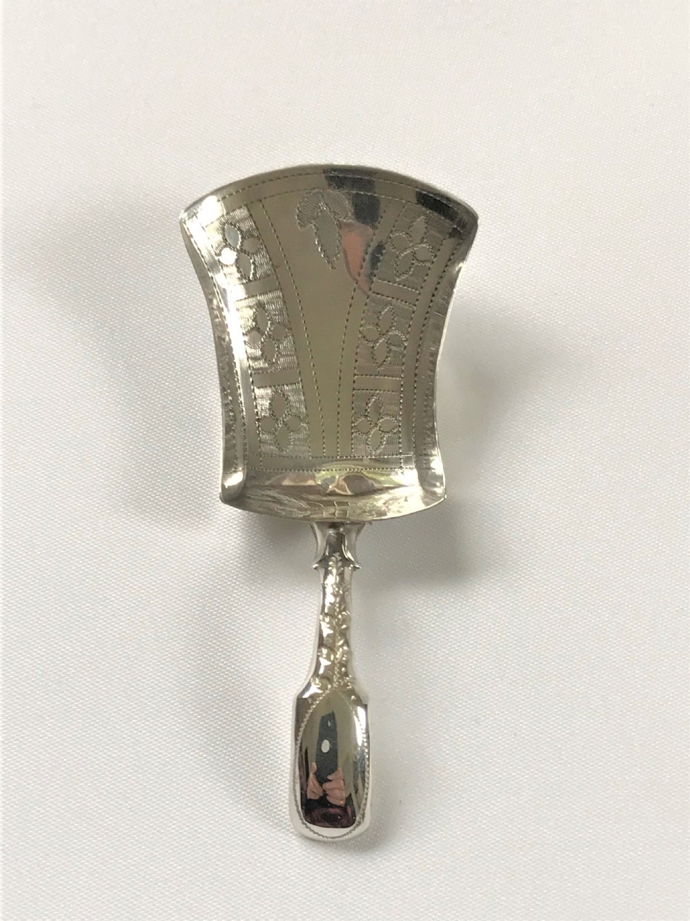 A delightful Georgian tea caddy spoon