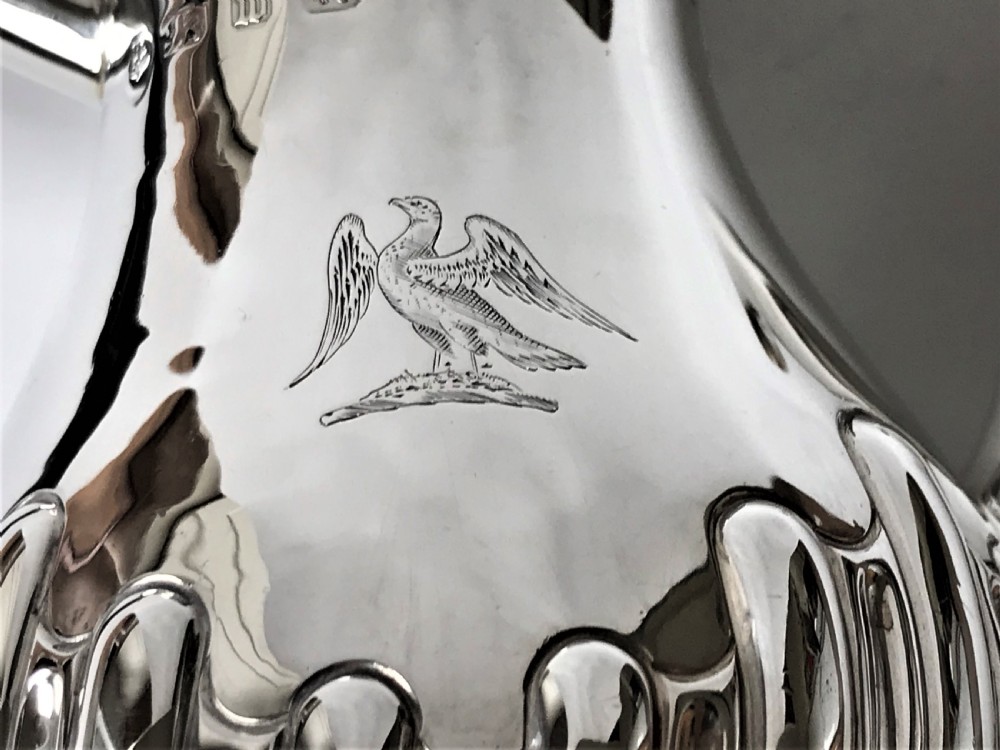 A superb Victorian silver solo coffee pot View IV