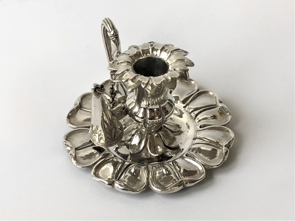 A rare William IV silver go-to-bed View III