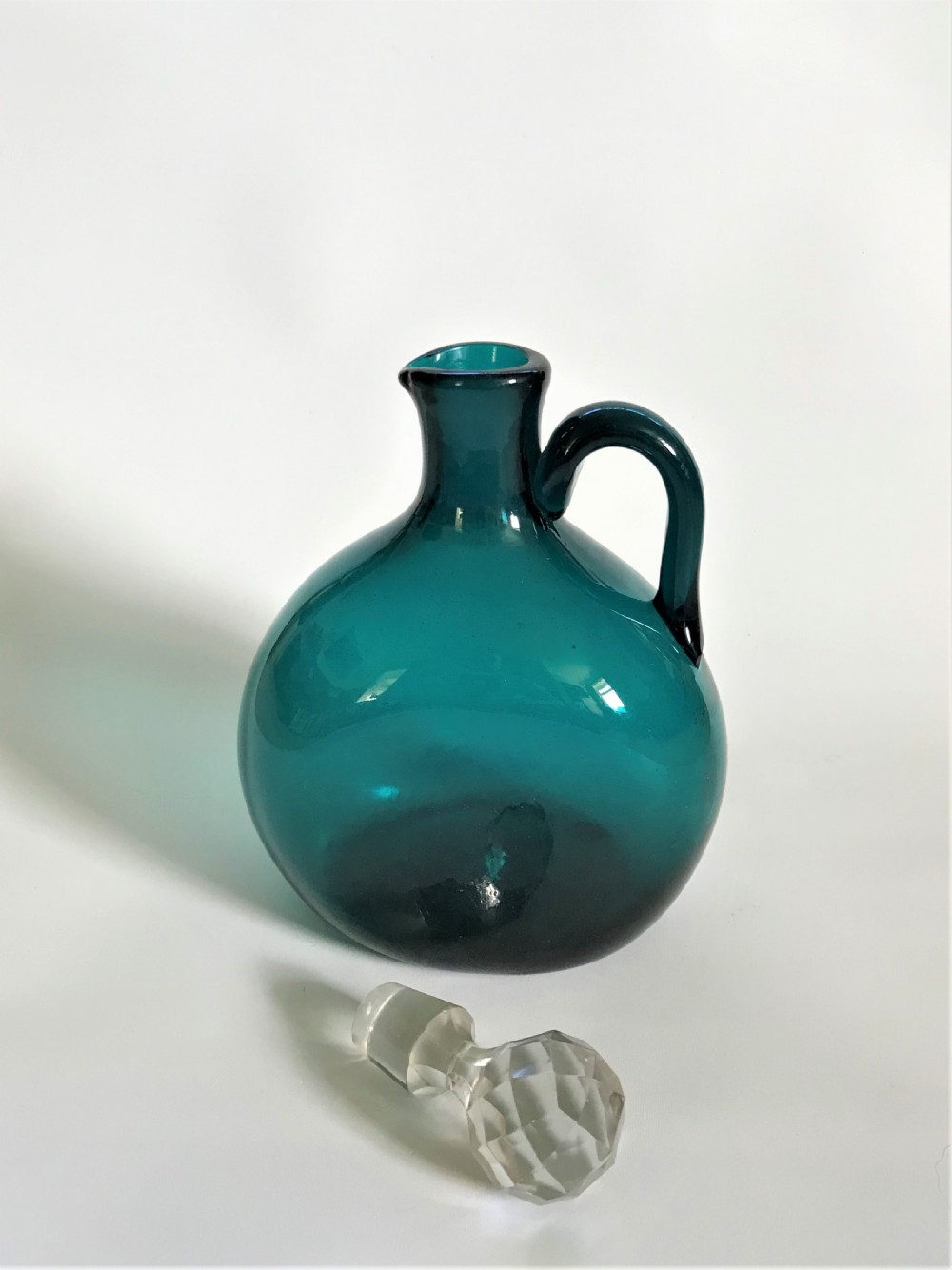 A Victorian Bristol Green wine jug View II