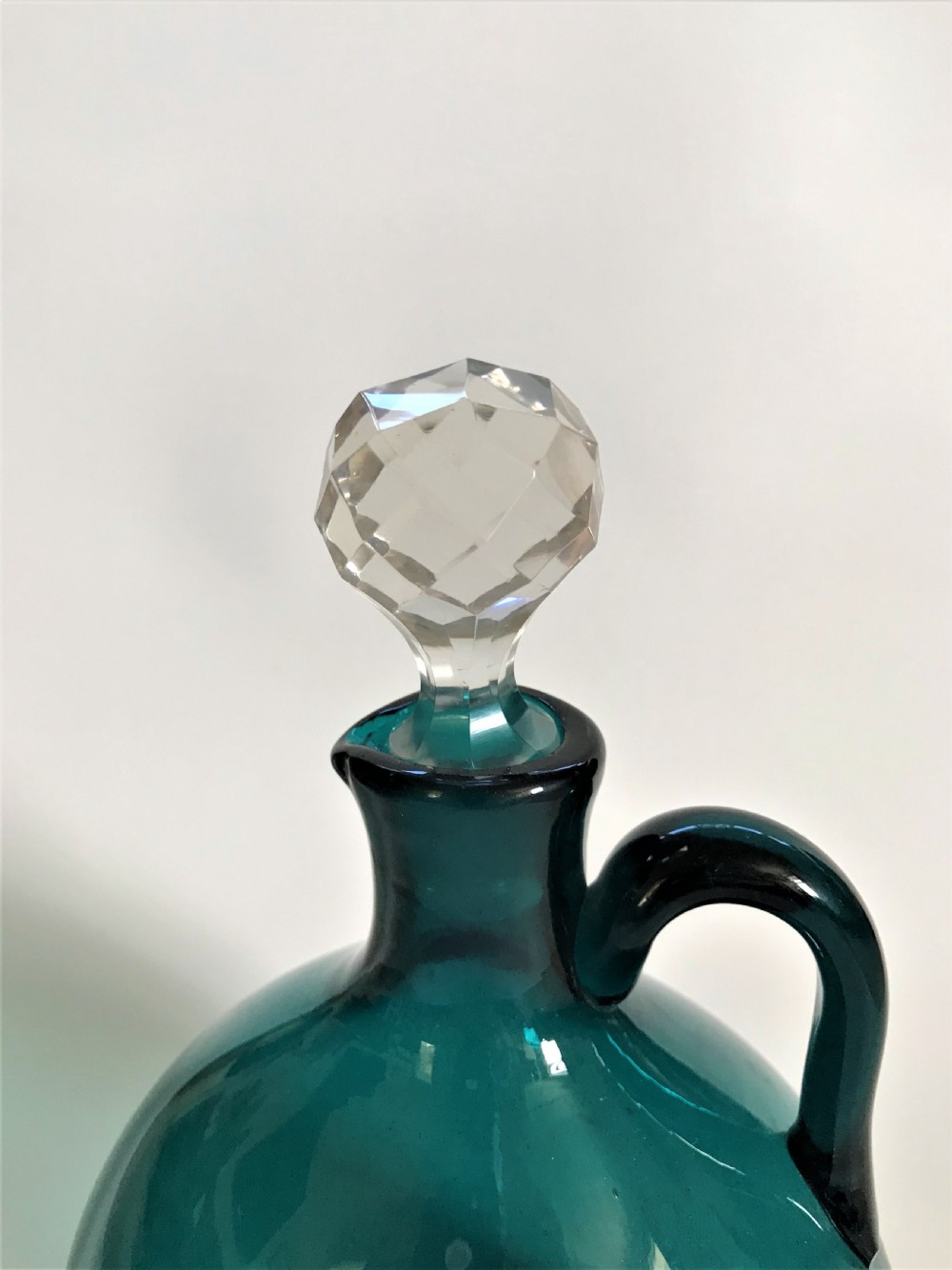 A Victorian Bristol Green wine jug View III