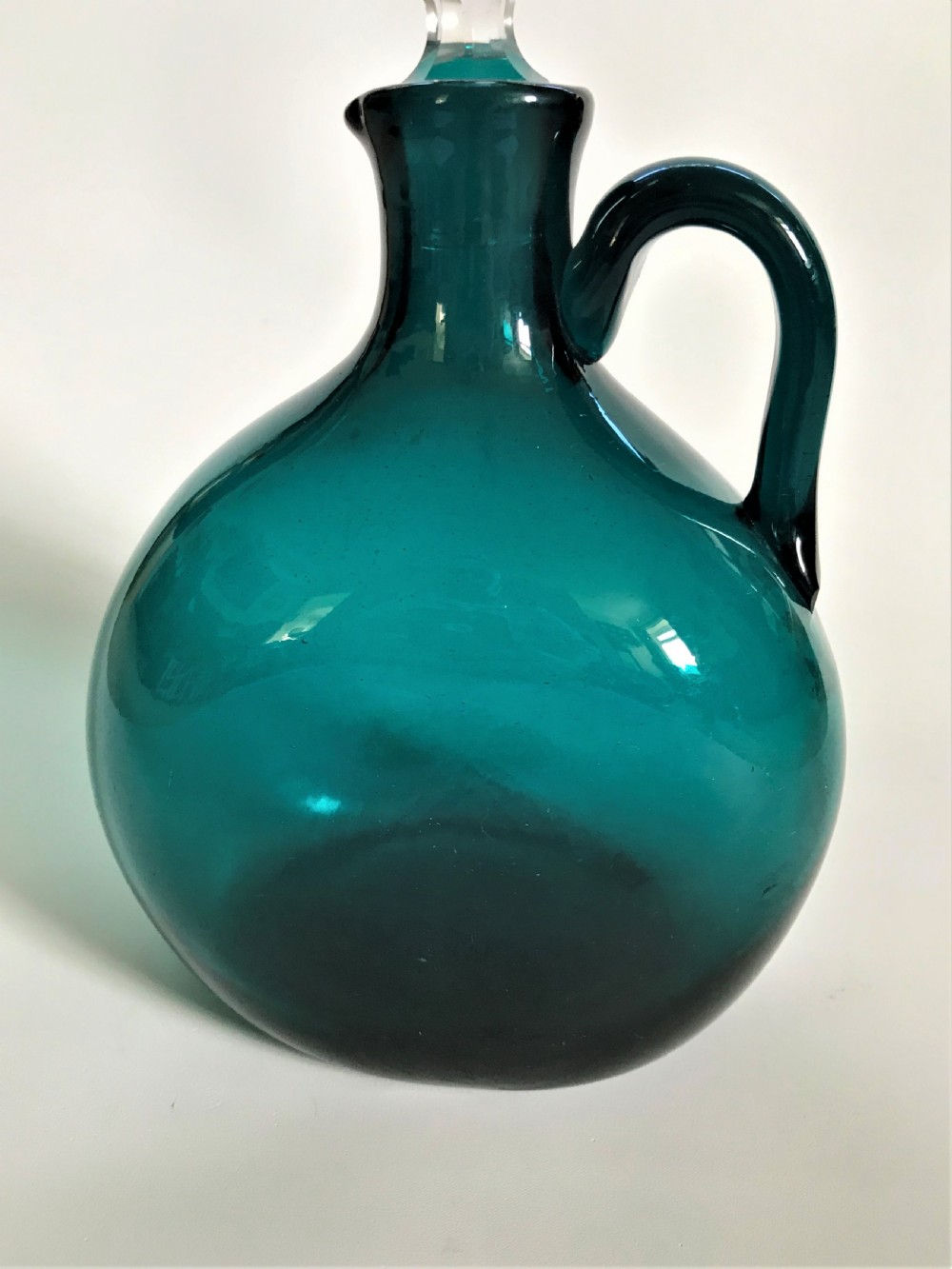 A Victorian Bristol Green wine jug View IV