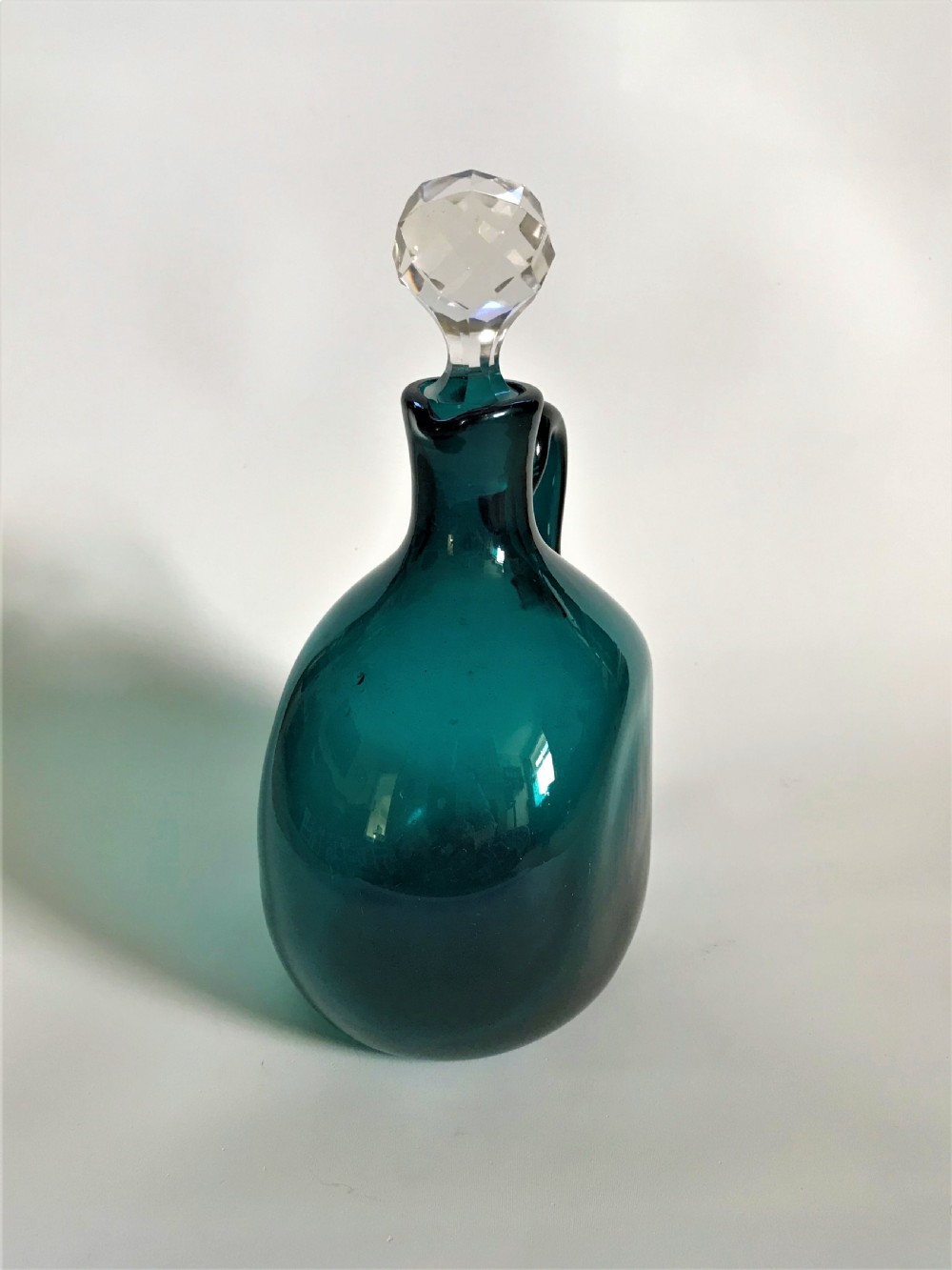 A Victorian Bristol Green wine jug View V