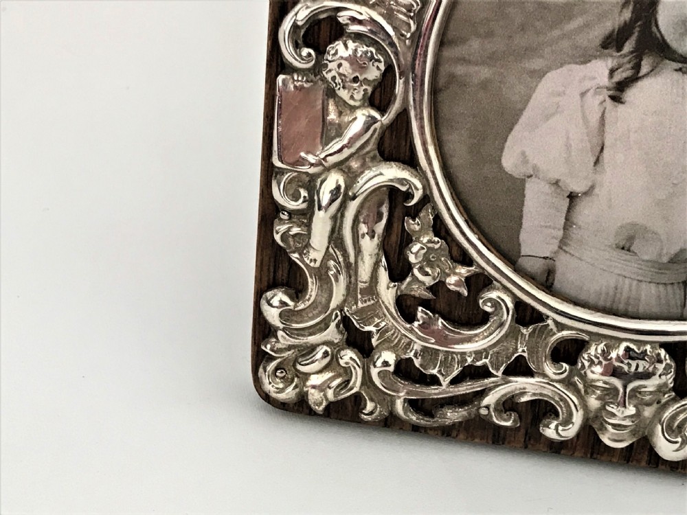 A superb Victorian silver photo frame by William Comyns View II