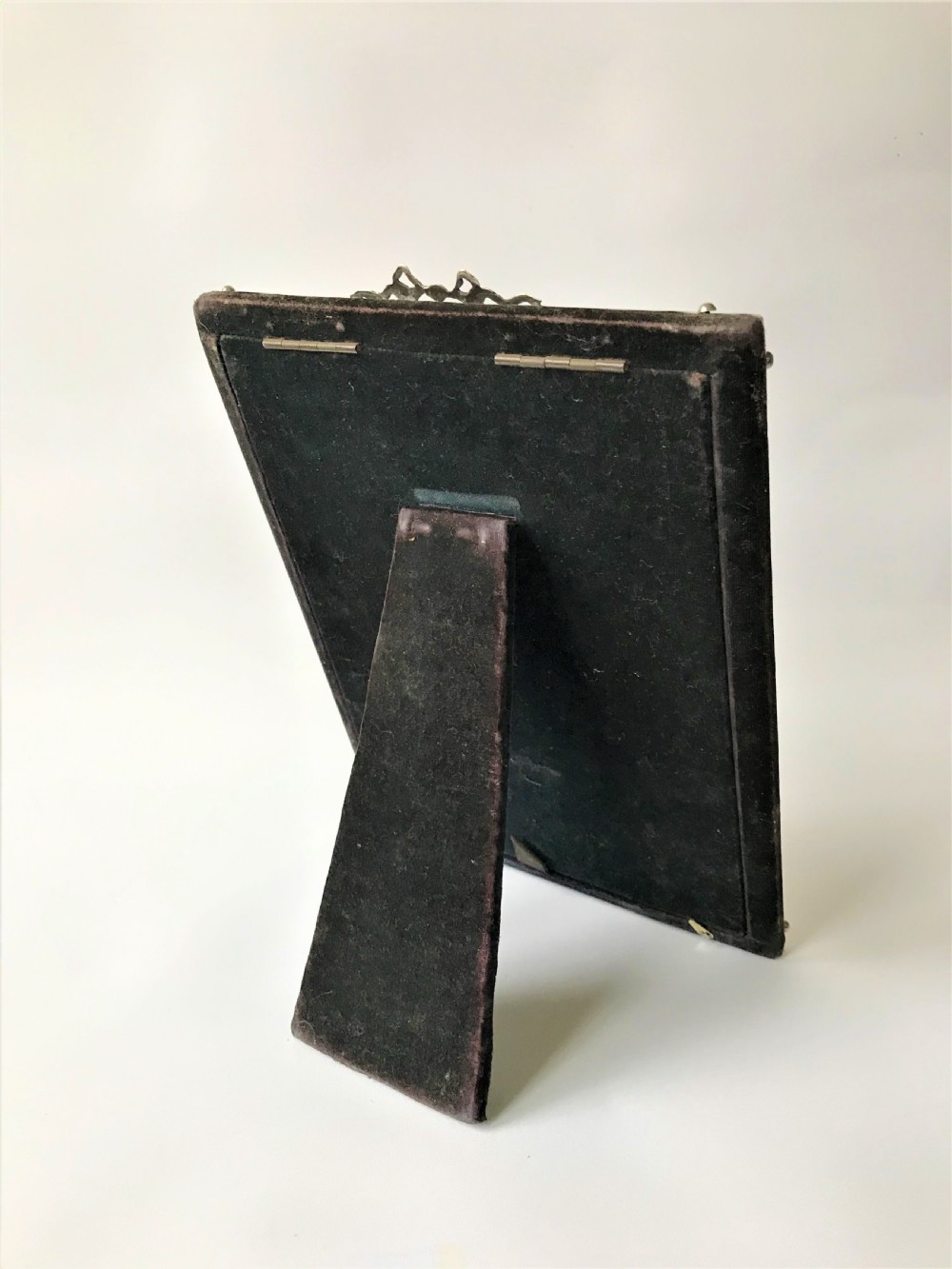 A handsome and large silver photo frame View III