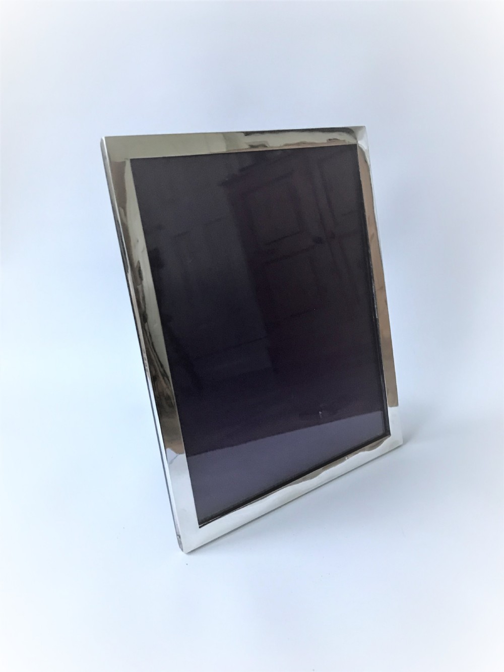 A large rectangular silver photo frame View II