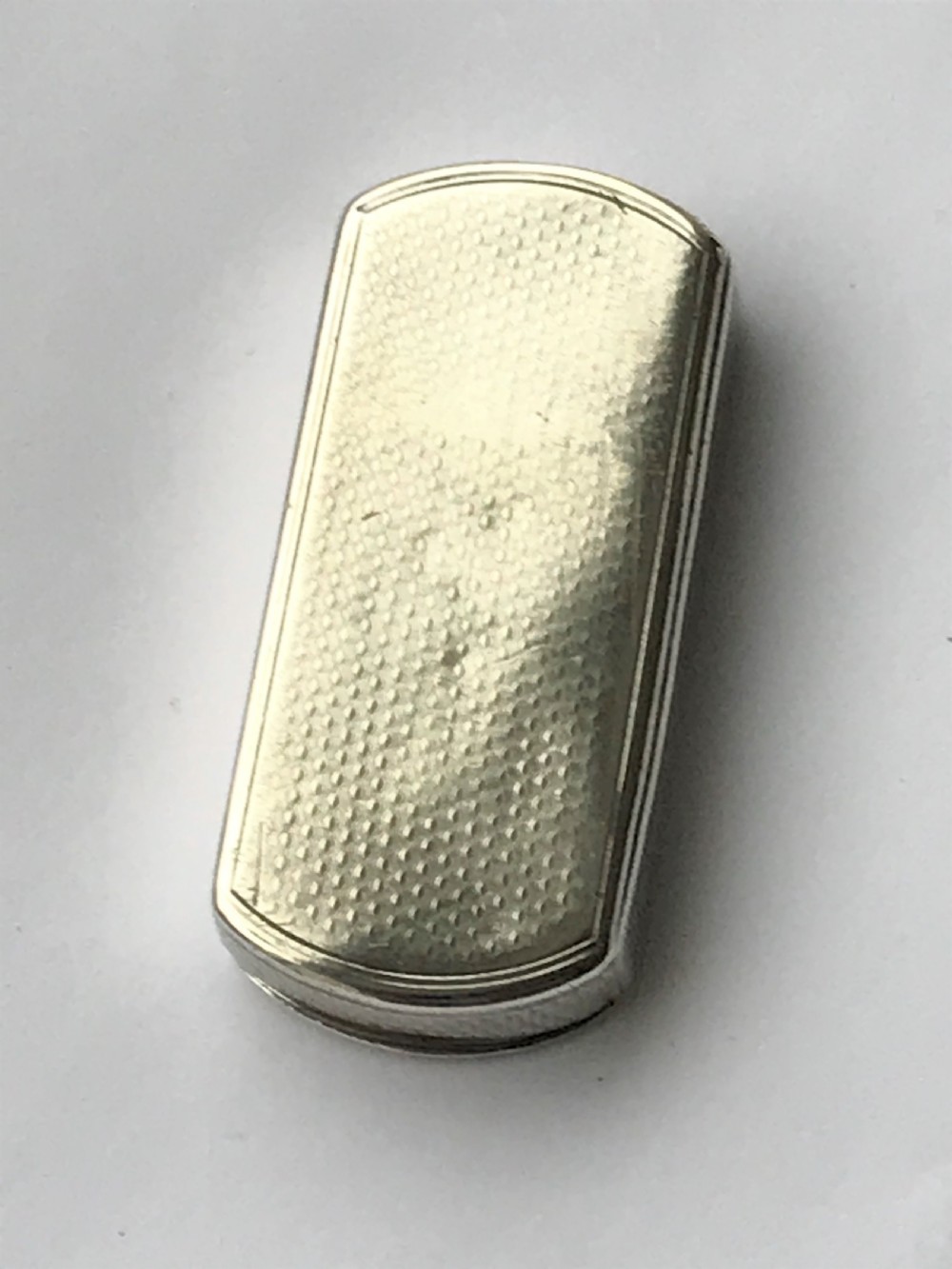A rare early Victorian silver vesta/cheroot cutter View III