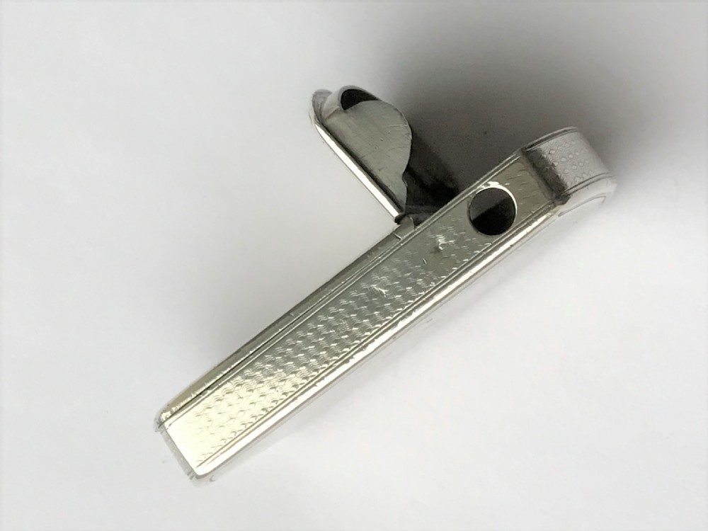 A rare early Victorian silver vesta/cheroot cutter View IV