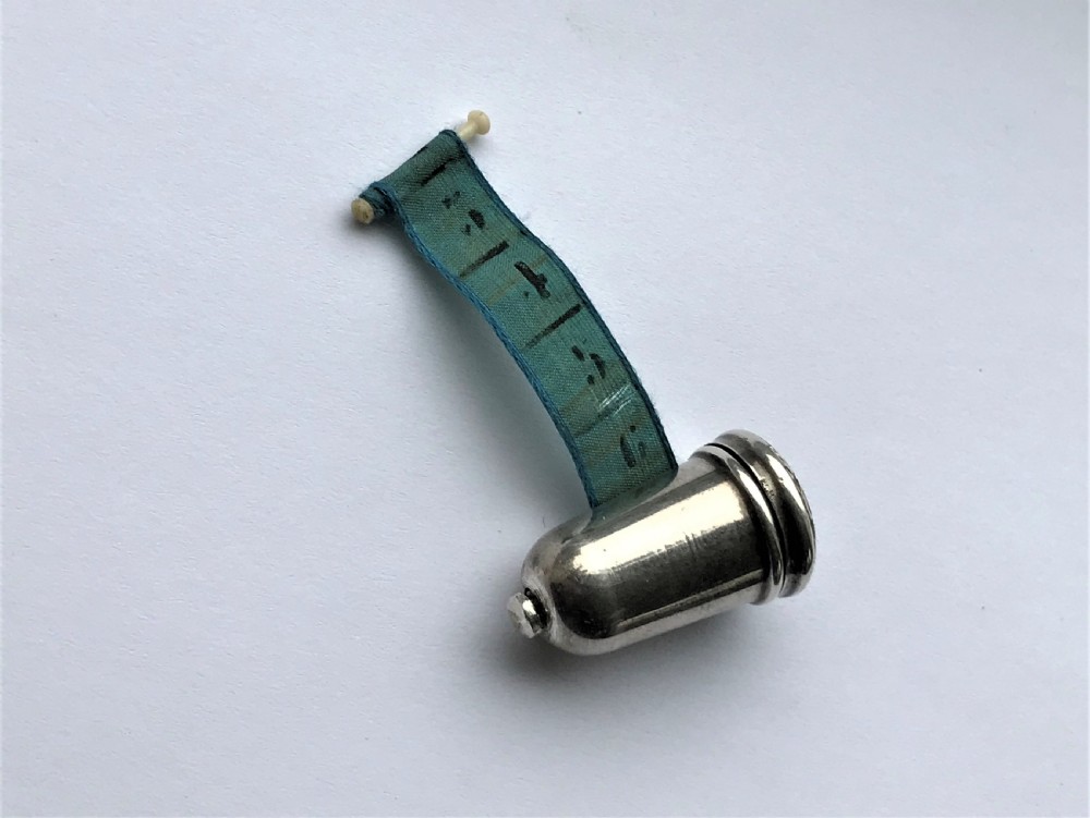A rare Georgian silver tape measure View IV