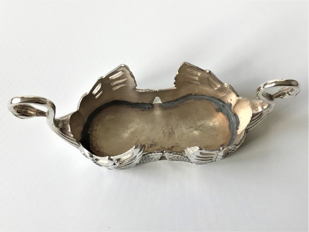 A gorgeous German silver salt & pepper cruet View VIII