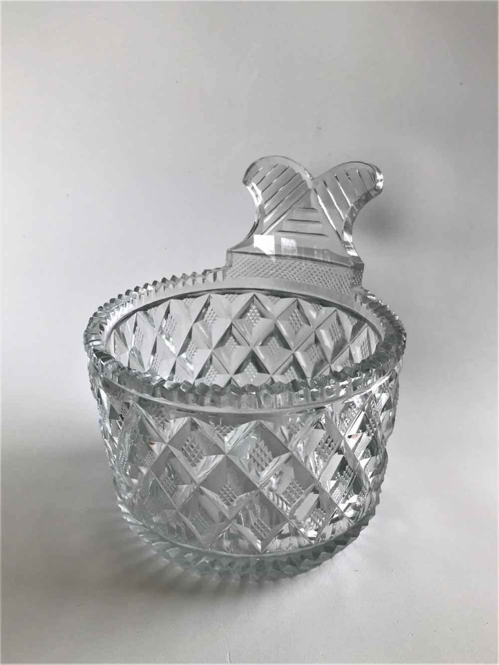 A gorgeous Georgian 'Piggin' style butter dish