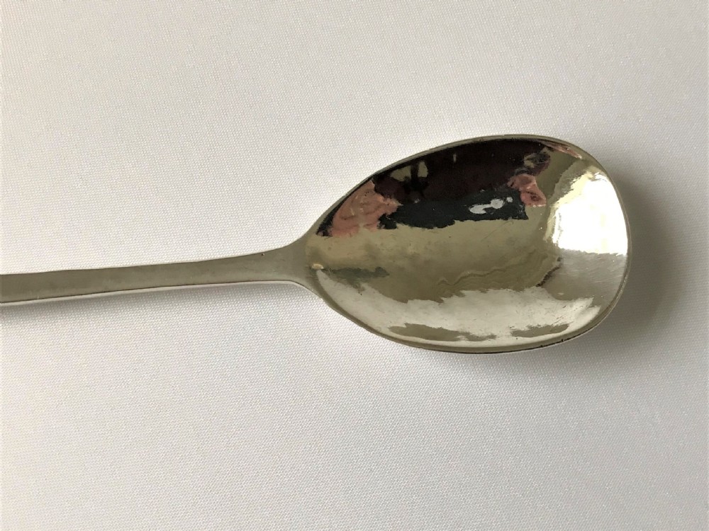 An exceptional Ramsden & Carr Arts & Crafts silver spoon View III