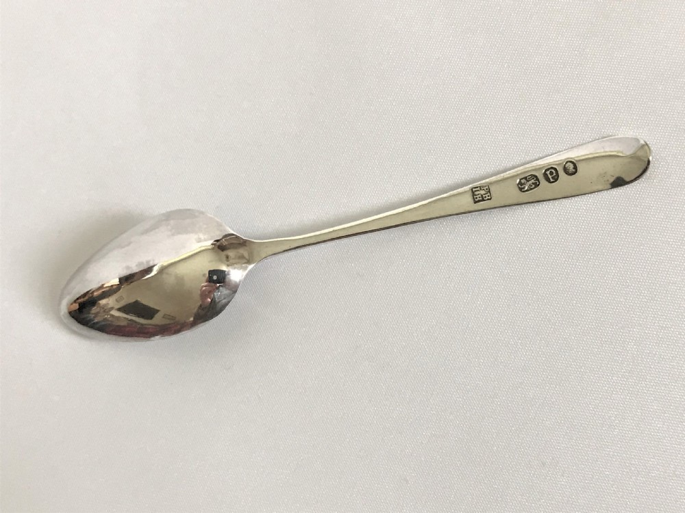 An extremely rare Peter & Jonathan Bateman silver teaspoon View IV