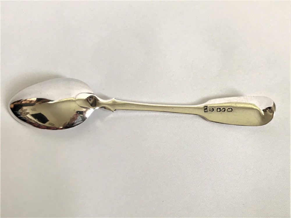 A rare Lawrence Twentyman Cape silver dessert spoon View II
