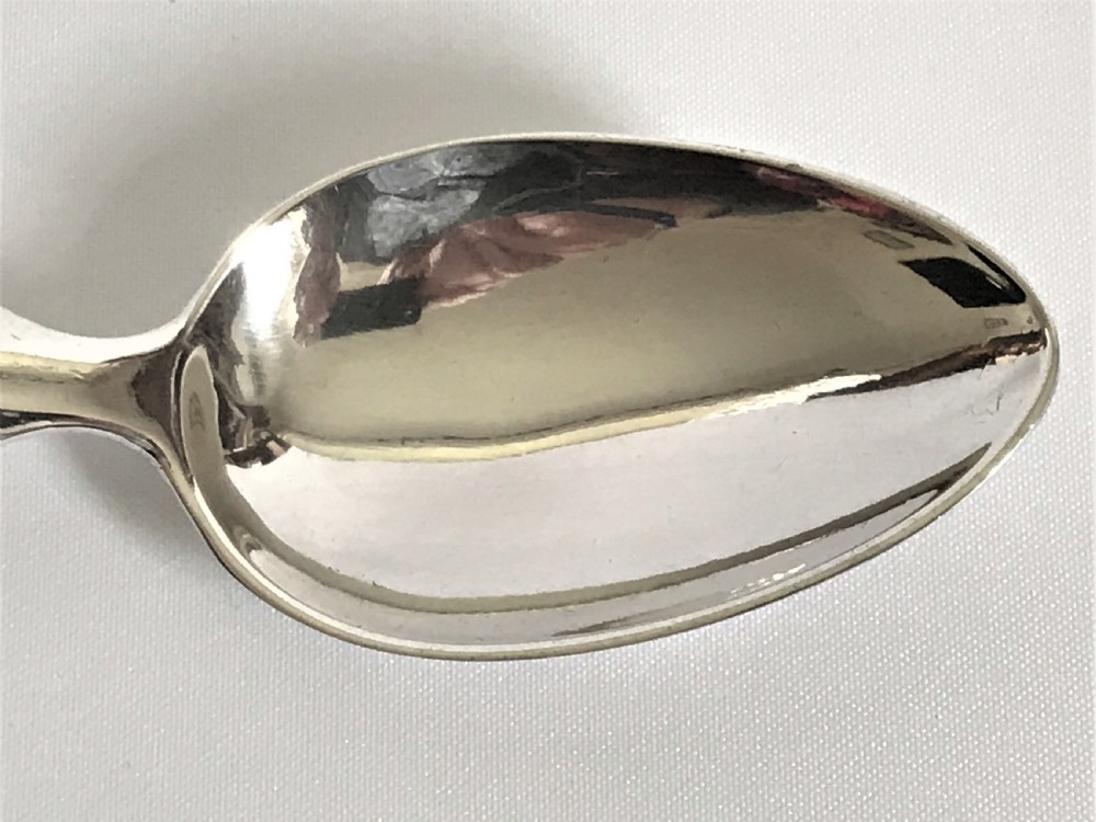 A rare Lawrence Twentyman Cape silver dessert spoon View IV