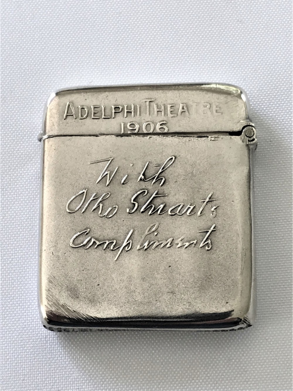 An exceptional Adelphi Theatre silver vesta View VI