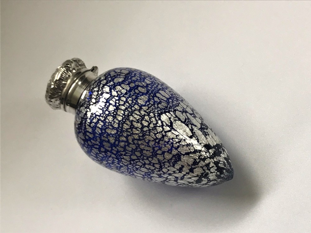 A spectacular silver mounted scent with silver leaf decoration View VI