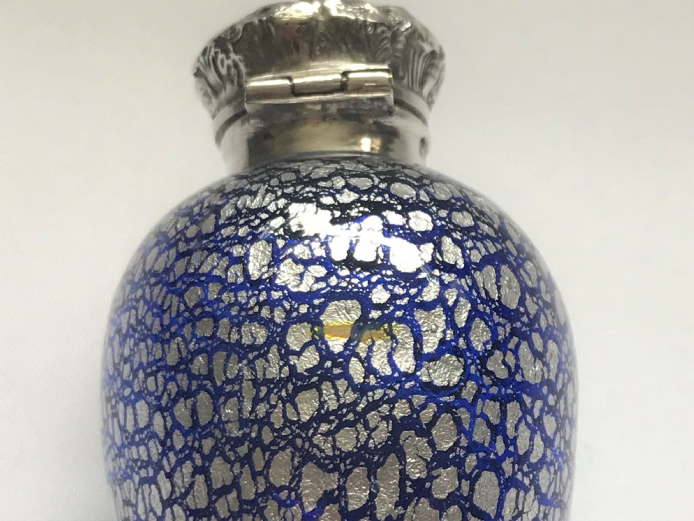 A spectacular silver mounted scent with silver leaf decoration View VII