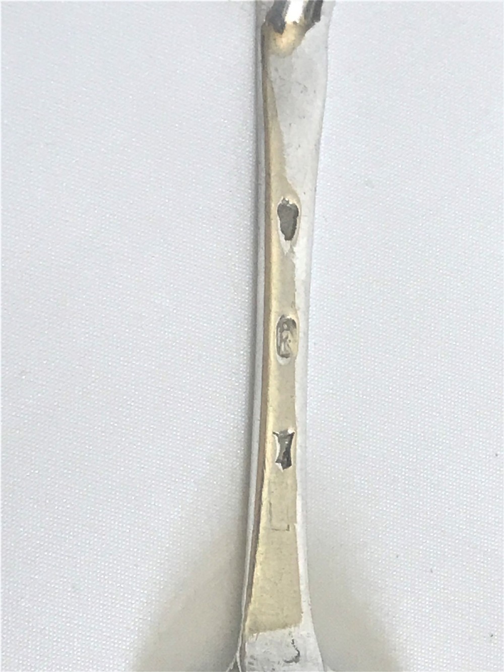 A superb Irish silver 18th Century marrow spoon View V