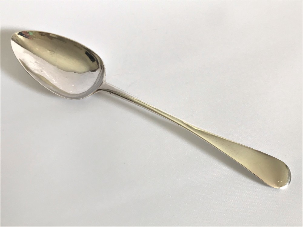 A Scottish Provincial silver serving spoon