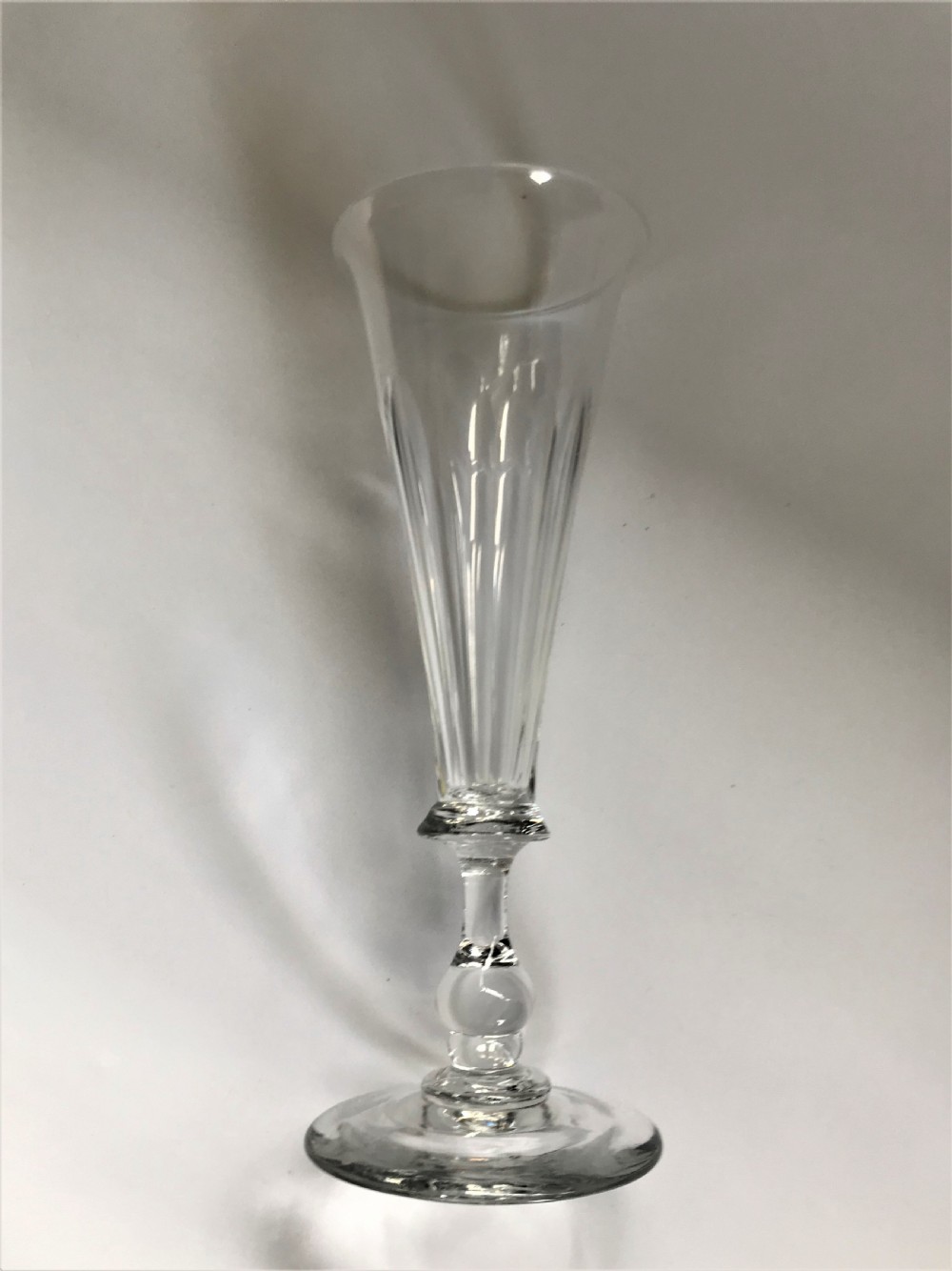 A 19th Century harlequin set of cut champagne flutes View VII