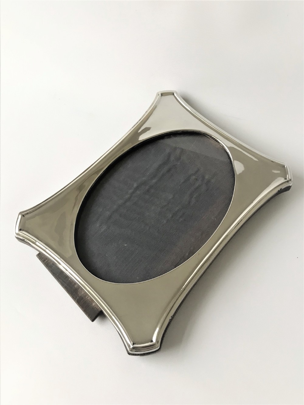 A Stylish & Shaped Silver Photo Frame View IV