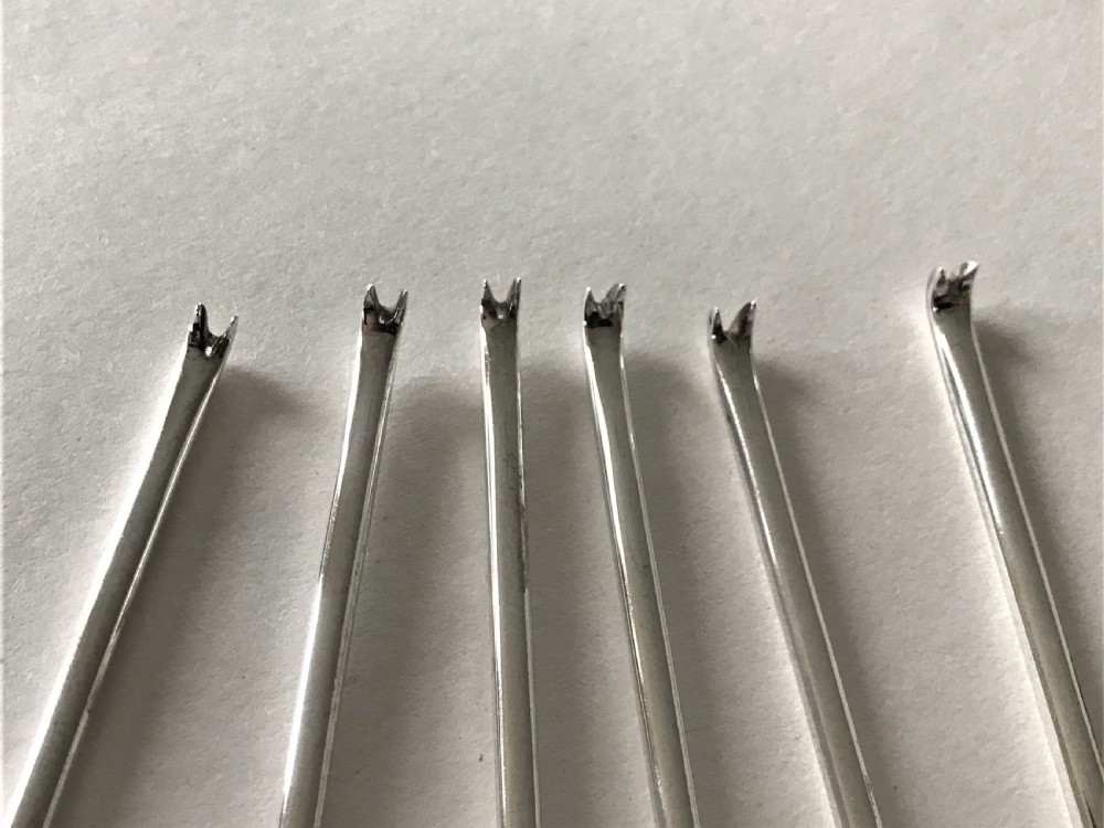 A Rare Set Of Six Hallmarked Silver Lobster Picks View IV