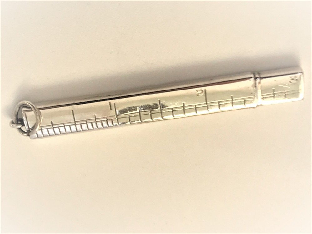 A Rare Silver Measure/pencil Combo View II