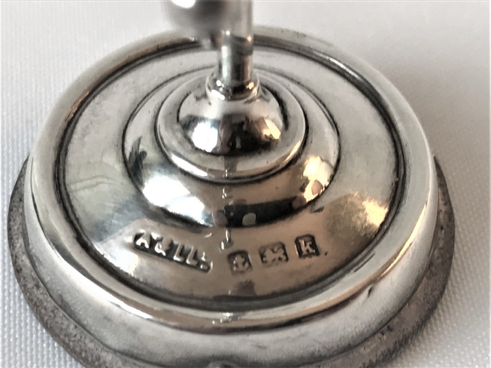 An Extremely Rare Silver Parrot Pin Cushion/ring Tree View V
