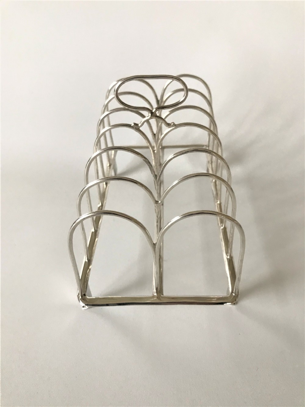 A Stunning Georgian Silver Wire-work Toast Rack View II