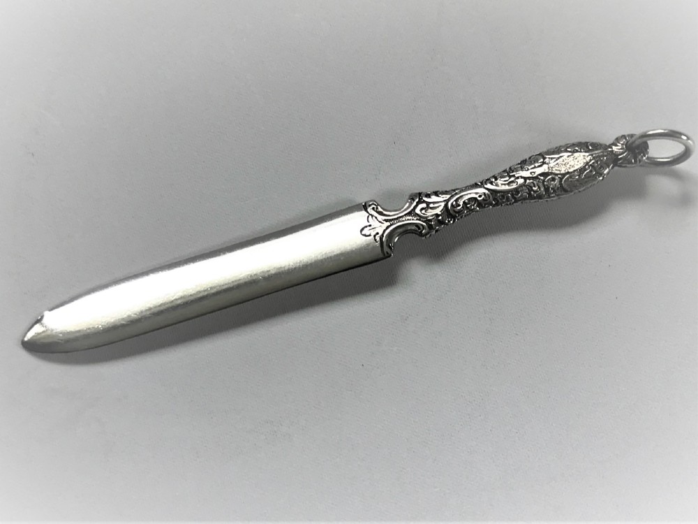 A Victorian miniature paperknife/bookmark