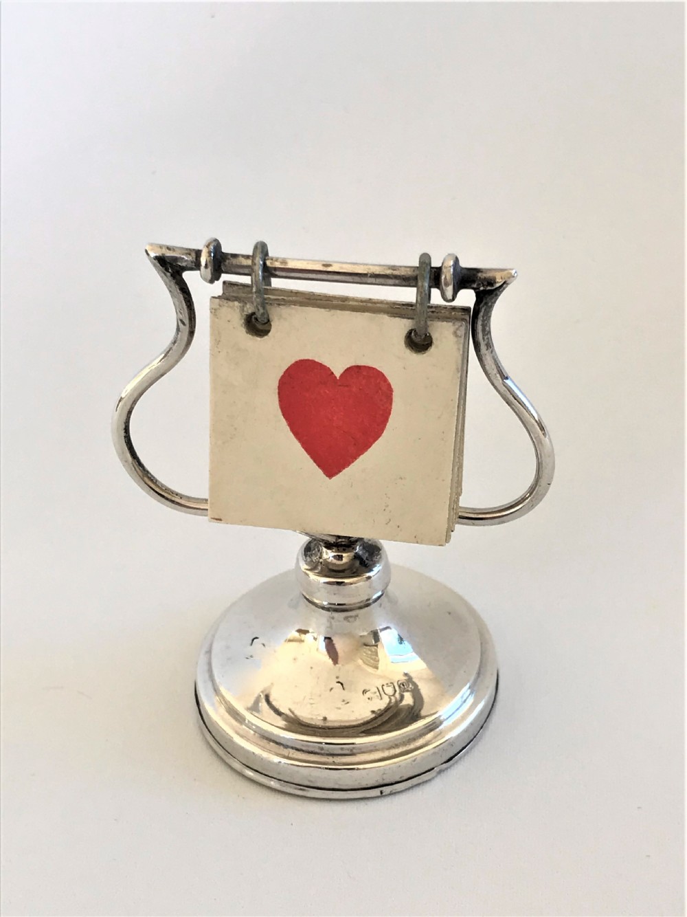 A Lovely George V Silver Trump Marker