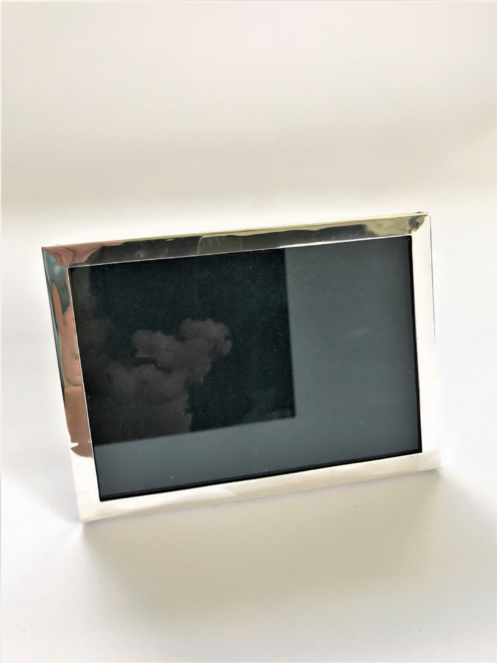 A small silver landscape format photo frame View VI