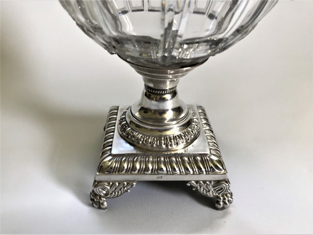 A magnificent early French silver & glass bonboniere View VII