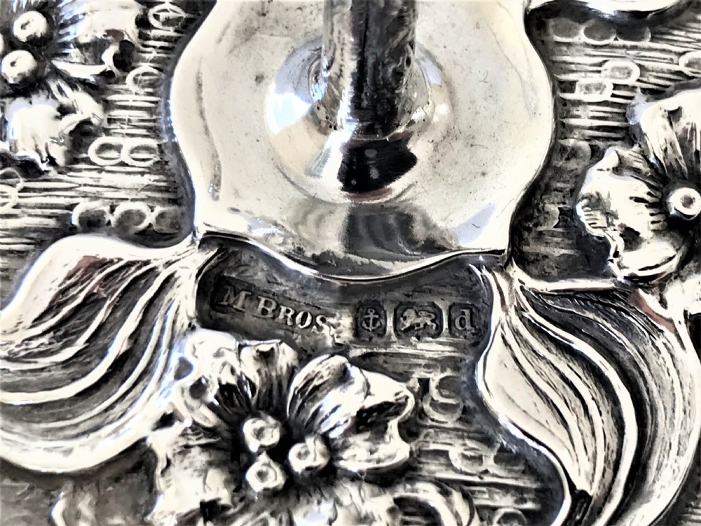 A Charming Edwardian Silver Ring Tree/trinket Dish View IV