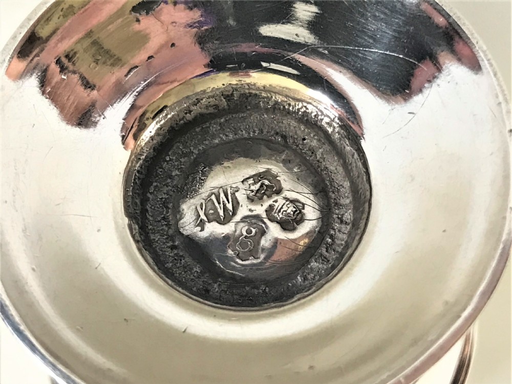 A rare George II silver caster View VI