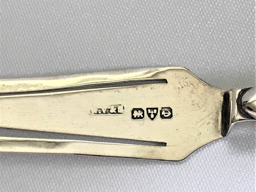 An unusual Chester silver bookmark View IV