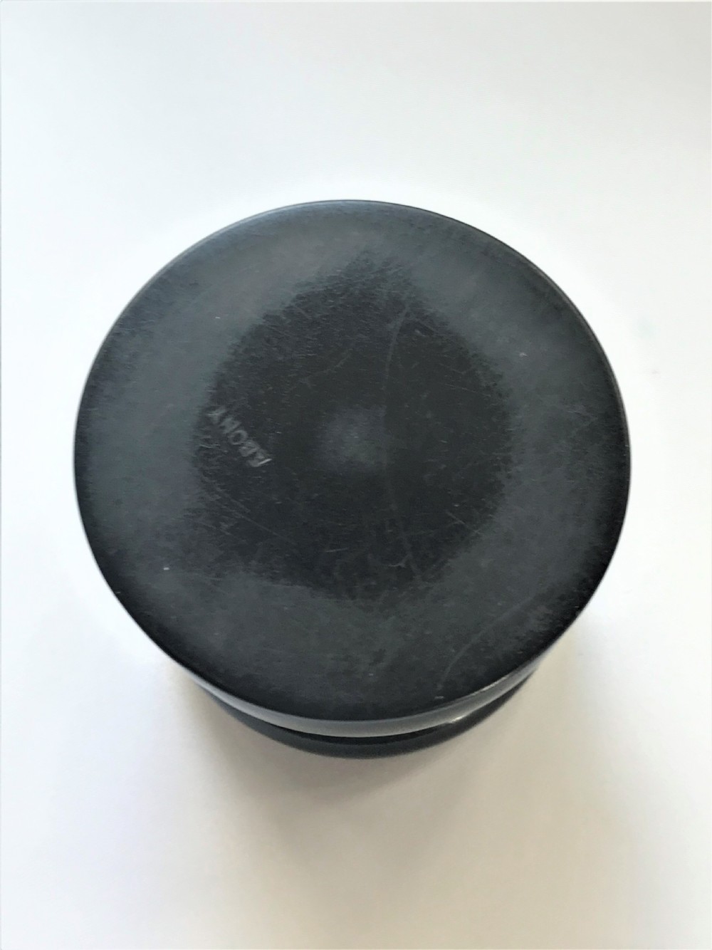 A charming silver & ebony ring/trinket pot View V