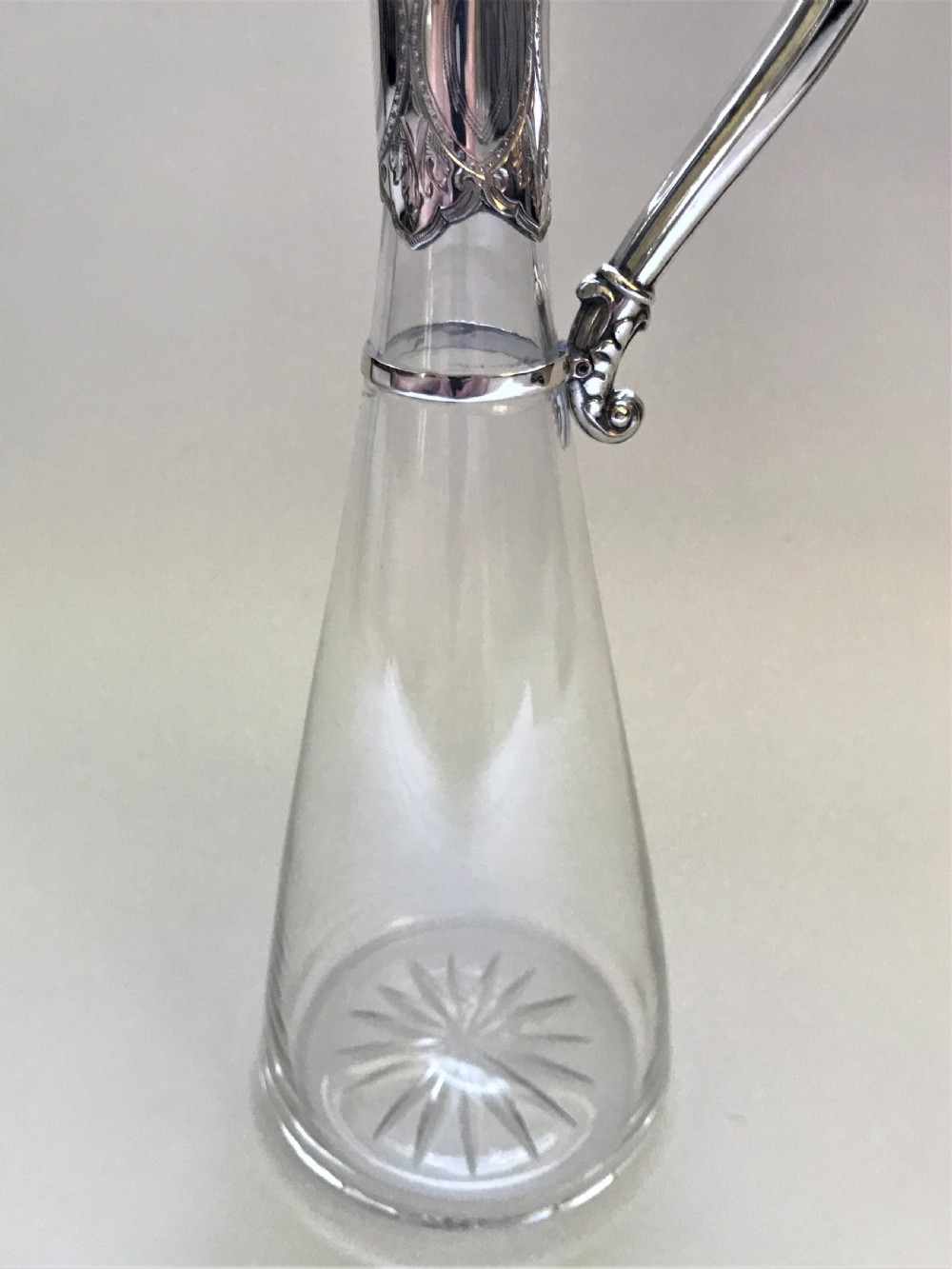 A gorgeous Dutch silver mounted spirit jug View II