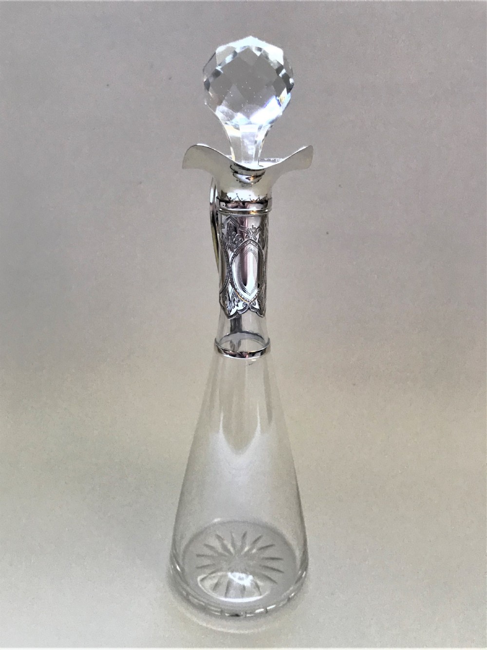 A gorgeous Dutch silver mounted spirit jug View IV