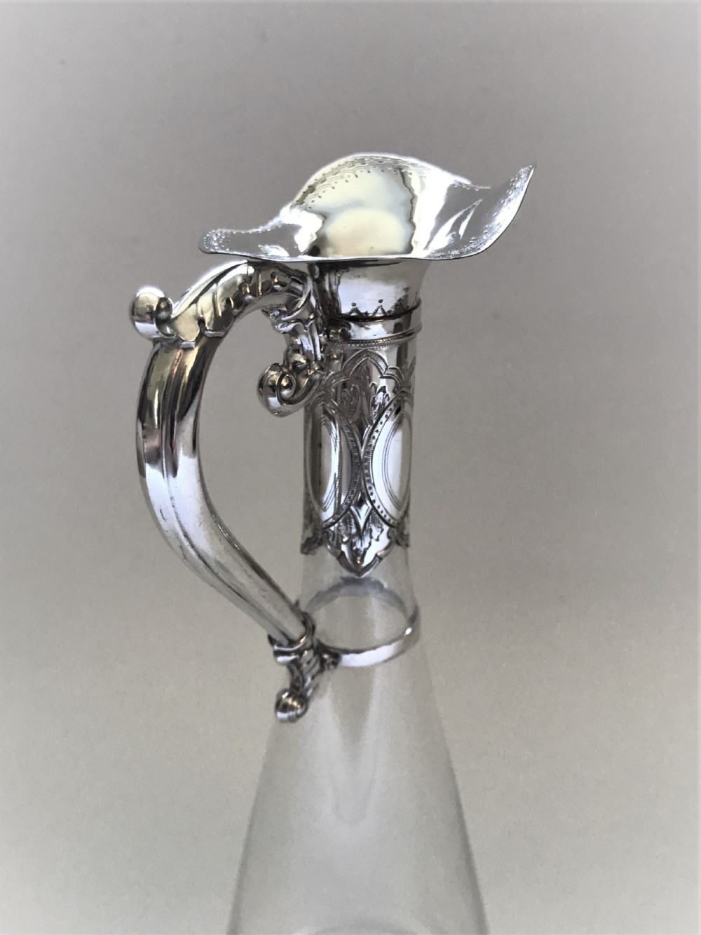 A gorgeous Dutch silver mounted spirit jug View VI