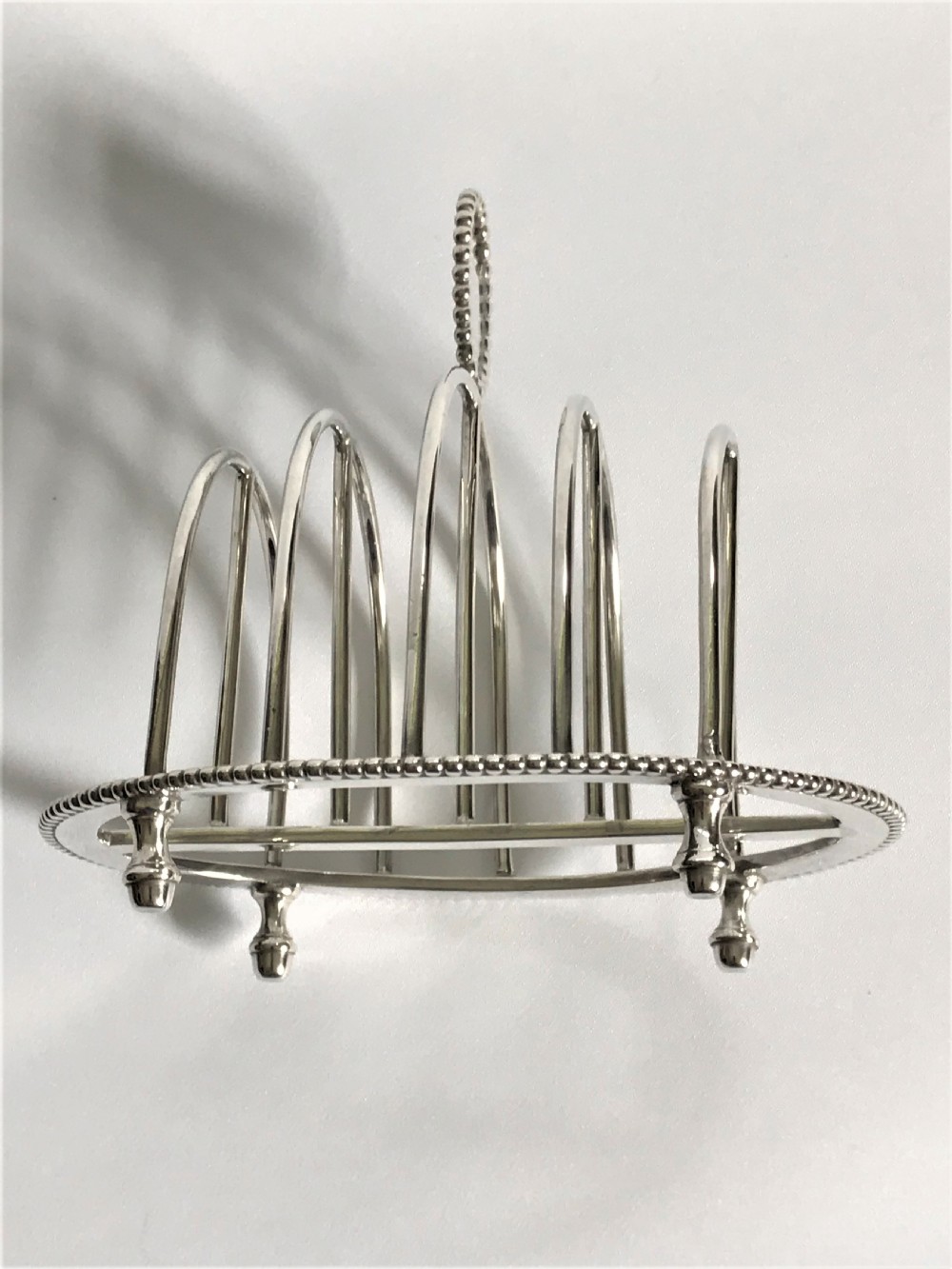 A quality four slice silver toast rack View V
