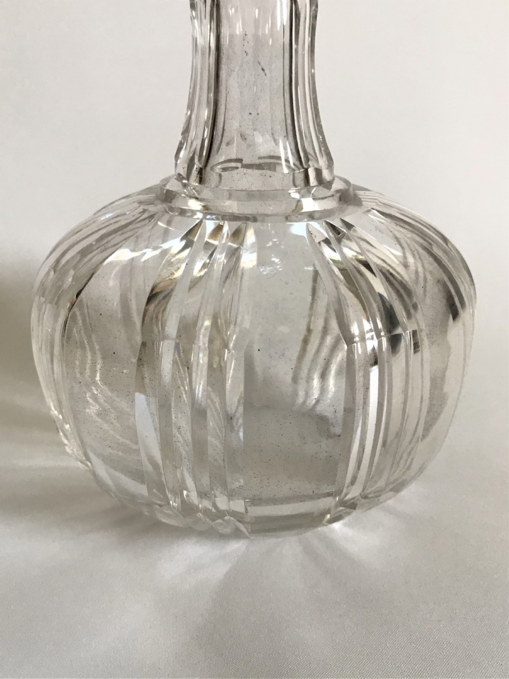 A handsome Art Deco silver mounted decanter View V