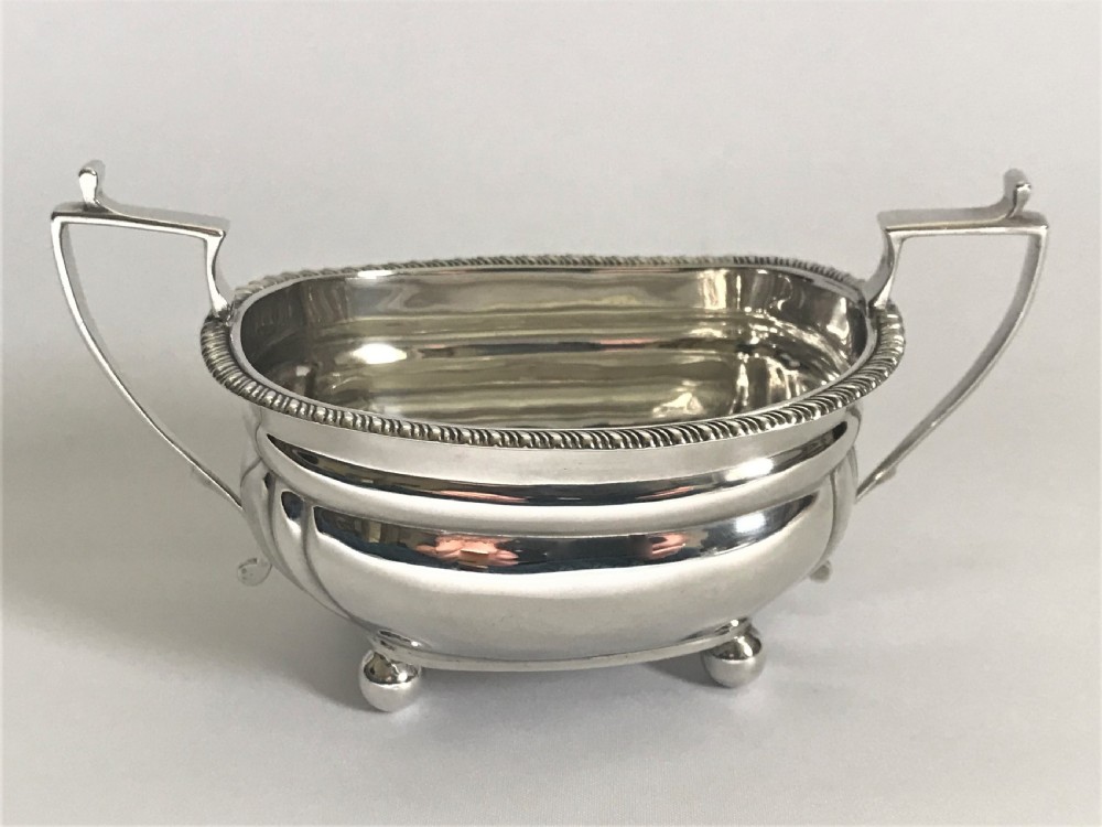 A lovely Harrods silver twin handled bowl