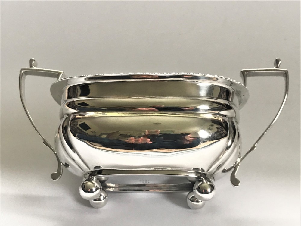 A lovely Harrods silver twin handled bowl View III