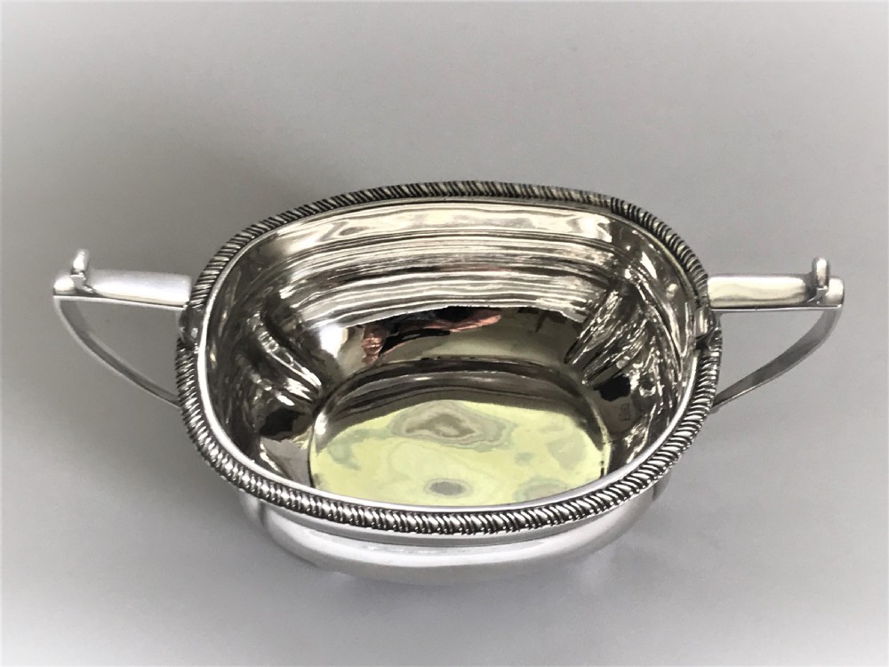 A lovely Harrods silver twin handled bowl View VI