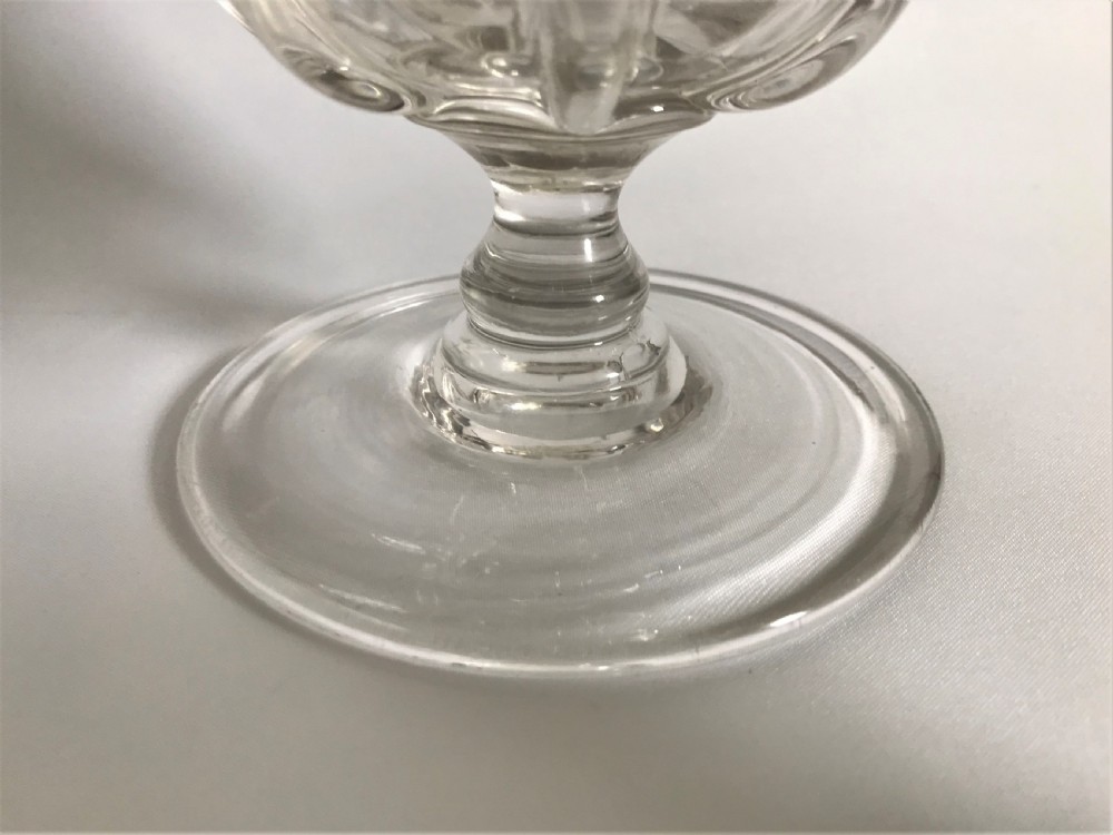 A handsome early Victorian wrythen celery vase View V