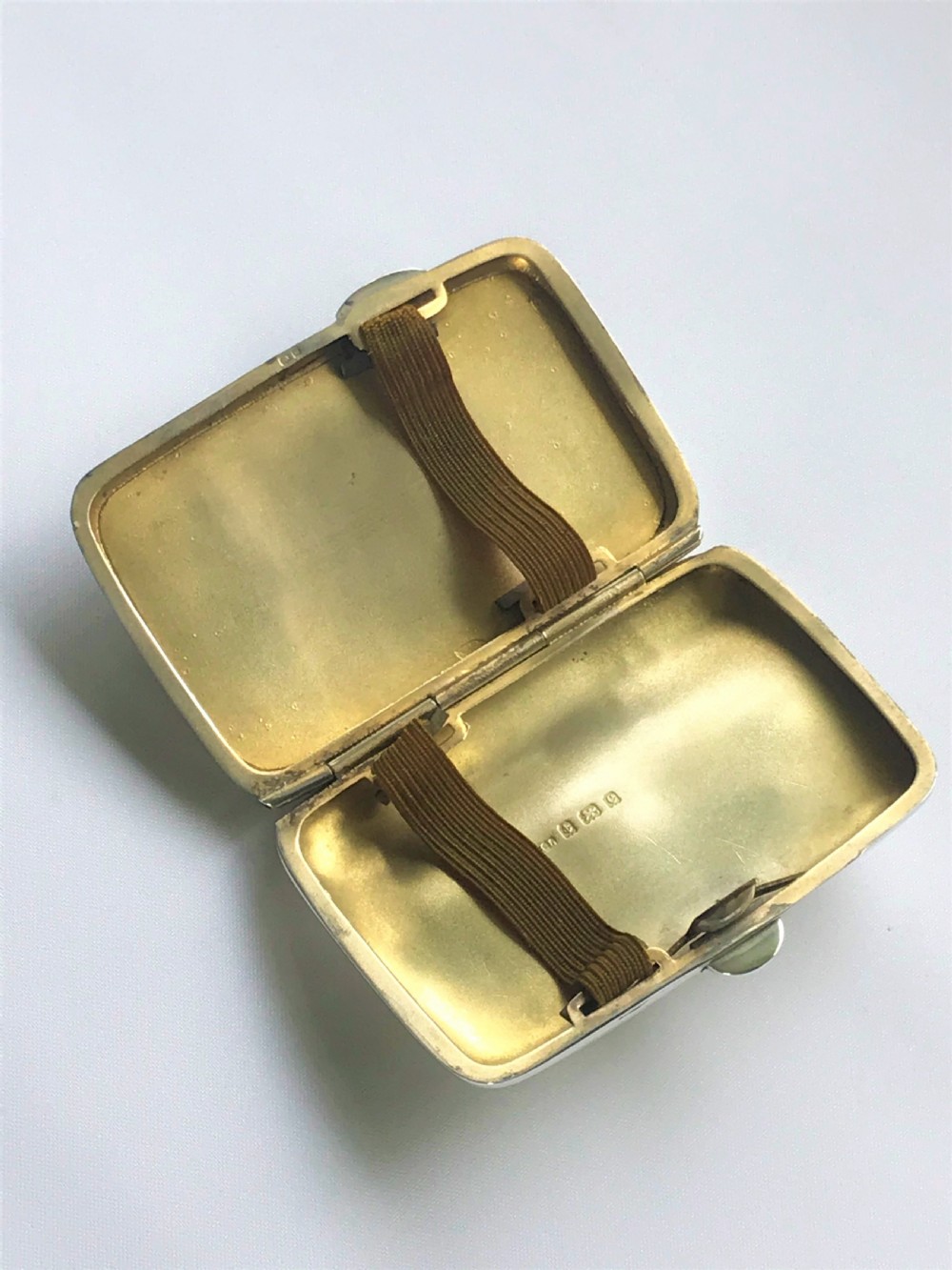 A superb Irish interest Edwardian silver cigarette case View IV